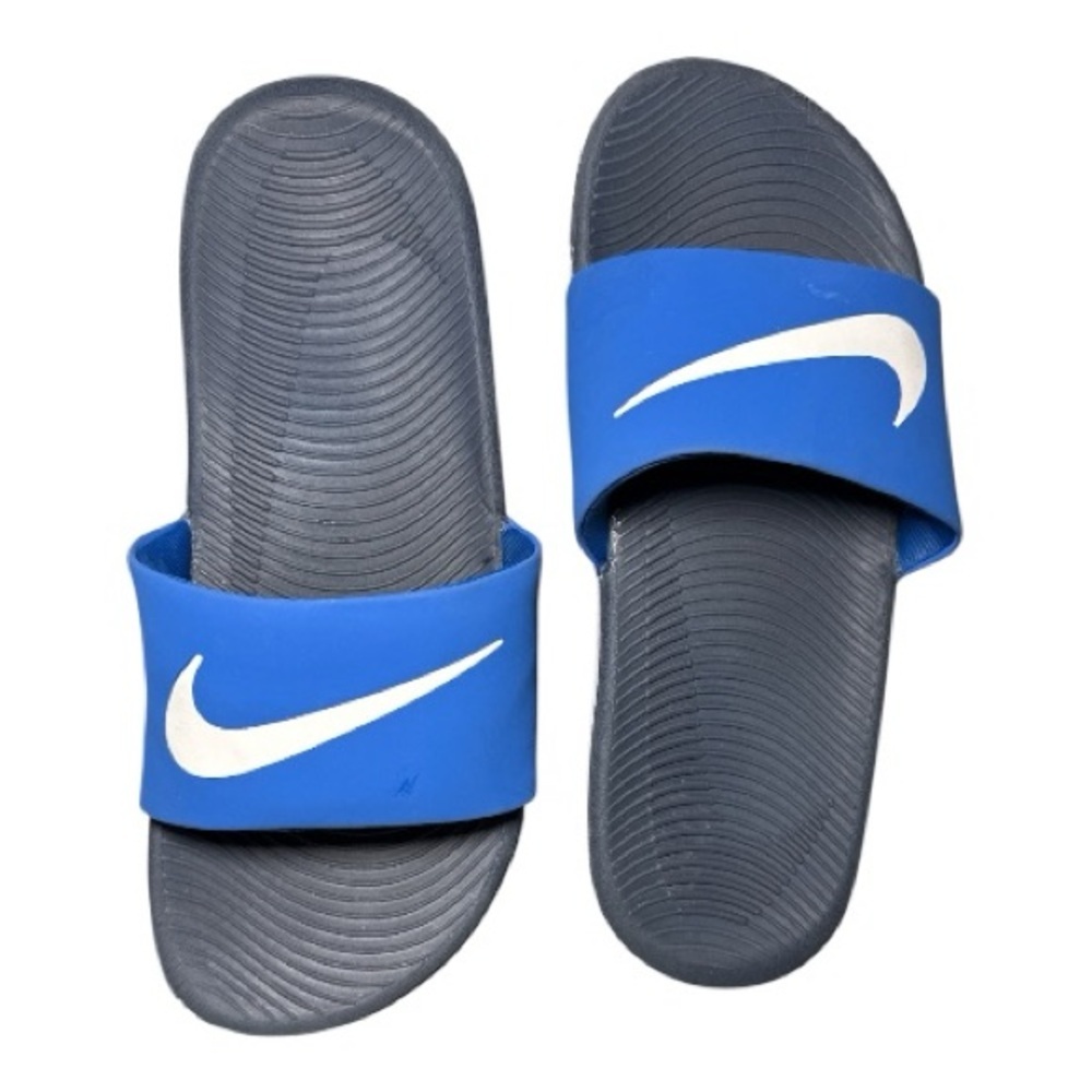 Nike Kawa Big Kid's Slides Size 4Y Blue
